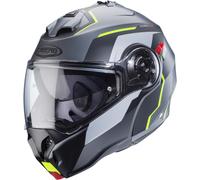 Caberg Duke Evo Move Casque, gris/jaune, Taille S (55/56)