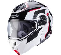 Caberg Duke Evo Move Casque, Noir/Blanc/Rouge, Taille XS (53/54)