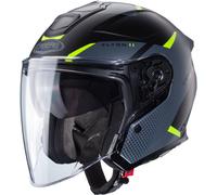 Caberg FLYON II BOSS Casque Jet Noir/Gris/Jaune S unisex