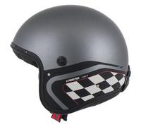 Caberg Freeride X Daytona Casque jet, noir-gris, taille XL pour homme