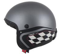 Caberg Freeride X Daytona Casque jet, noir-gris, taille M pour homme