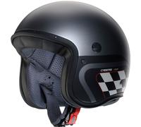 Caberg Freeride X Daytona Casque jet, noir mat/gris, Taille XS (53/54)
