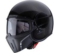 Caberg Ghost X Carbon, casque modulaire XXL Noir Noir