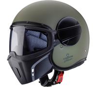 Caberg Ghost X Casque jet, vert, taille XL pour homme
