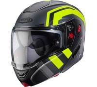 Caberg Horus X Road Casque, Gris mat/jaune, Taille XS (53/54)
