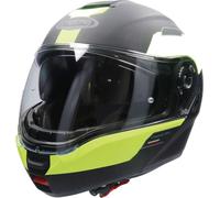CABERG LEVO PROSPECT casque modulable noir mat-jaune fluo XS