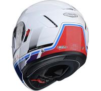 Caberg Levo X Elite S Casque Flip-Up Blanc/Bleu Brillant avec Pinlock