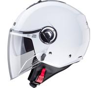 Caberg Riviera V4 X, casque à réaction L Blanc Blanc