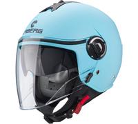 Caberg Riviera V4 X, casque à réaction S Matt-Turquoise Matt-Turquoise