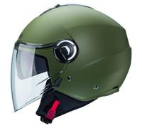 Caberg Riviera V4 X, casque à réaction M Matt-Vert Foncé Matt-Vert Foncé