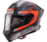 Caberg Roxter Colt, casque intégral XXL Mat Noir/Gris/Orange Néon Mat Noir/Gris/Orange Néon