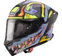 CABERG ROXTER HUNTER matt schwarz-grau-fluo gelb M
