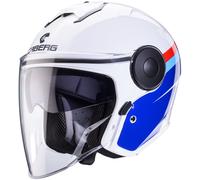 Caberg Soho Zephir Casque jet, Blanc/Bleu/Rouge, Taille XL (61/62)