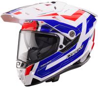 Caberg Tanami Ranger Casque, Blanc/Bleu/Rouge, Taille L (59/60)
