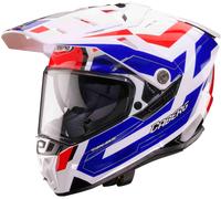 Caberg Tanami Ranger, casque d aventure XS Blanc/Bleu/Rouge Blanc/Bleu/Rouge