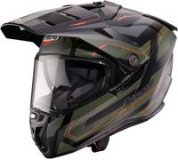 Caberg Tanami Ranger, casque d aventure XS Mat Noir/Vert Foncé/Orange Mat Noir/Vert Foncé/Orange