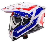 Caberg Tanami Ranger Casque Intégral Blanc/Bleu/Rouge XL unisex