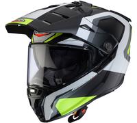 Caberg Tanami Scram Casque de motocross, noir mat/gris/jaune, Taille M (57/58)