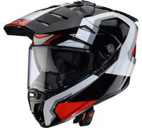 Caberg Tanami Scram Casque de motocross, Noir/Rouge/Blanc, Taille L (59/60)
