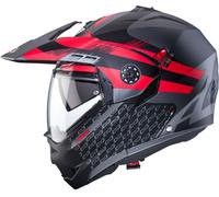 Caberg Tourmax X Sarabe Casque, noir-gris-rouge, taille L