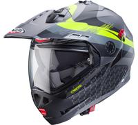 Caberg Tourmax X Sarabe Casque, gris/jaune, Taille S (55/56)