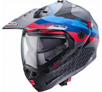 CABERG TOURMAX X SARABE gun metal mat-noir-rouge-bleu M