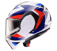 Caberg Trip Lunar Casque Modulable Blanc/Bleu/Rouge XL unisex