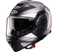Caberg Trip Lunar, casque modulaire XS Mat Noir/Gris/Blanc Mat Noir/Gris/Blanc