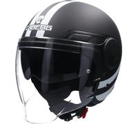 CABERG UPTOWN CHRONO noir mat et blanc XS