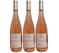 Cabernet d'Anjou d'exception 11% rosé demi sec 2025 AOC, 3 x 75cl.