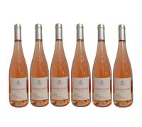 Cabernet d'Anjou d'exception 11% rosé demi sec 2025 AOC, 6 x 75cl.