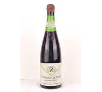 cabernet d'anjou louis piron (capsule abîmée) rouge 1970 - loire - anjou