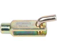 Cabeza de horquilla con perno de cierre elástico M8x32