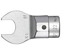Cabeza de llave de boca abierta 22 Z, 36 mm