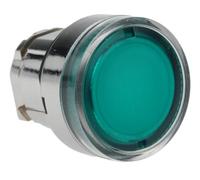 Schneider Electric Tête de bouton-poussoir lumineux Harmony XB4 ZB4BW333 Ø22 mm DEL Vert