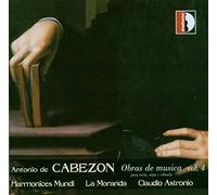 Cabezon : L'oeuvre instrumentale IV. Harmonices Mundi.
