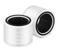 Cabiclean Lot de 2 filtres de rechange Core 200S compatibles avec le purificateur d'air WiFi intelligent LEVOIT Levoit Core 200S, filtre HEPA 3 étapes Ture H13