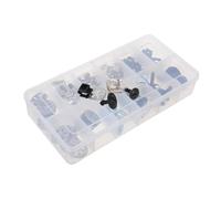 Cabilock 1 boîte Kit de Clips de Fixation Métalliques pour Cache Moteur et Vis et Attaches Robustes pour Sous Caisse Protège Splash Installation Facile sans Outil