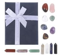 Cabilock 1 Boîte Spécimen de Pierre Naturelle en Cristal Noir | Coffret Présent Portable, Support D’Enseignement en Géologie, pour Yoga, Contemplation, Fond Photo
