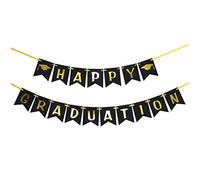 Cabilock 1 Ensemble Bannière de Fête de Remise de Décoration Suspendue pour Célébrations de Graduation Accessoire pour Photos et Ambiance Joyeuse