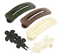 Cabilock 1 Ensemble Épingle à Cheveux Bec De Canard Fleur Rose Floral Fleurs Accessoires De Cheveux Pince à Cheveux Fleur Décoratif Pinces à Cheveux Femmes En Forme De Style Pour Plastique