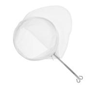 Cabilock 1 ensemble Sac à Lait de Noix avec Anneau Acier Sac Filtrant à Mailles Fines pour Infusion de Thé Lait et Café pour Usage Domestique et Commercial