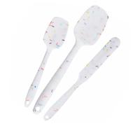 Cabilock 1 Ensemble Set de Spatules Silicone Outils de Cuisine Résistants Chaleur pour Cuisson de Ustensiles de Racleur Mélangeur Silicone de Qualité Alimentaire