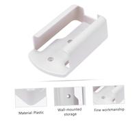 Cabilock 1 Jeu Boîte De Rangement Murale Titulaires Mur De Support Intérieur Clé Étagère Monter Pendaison Télécommande Petit pour Monté Blanche Plastique 2 Pièces