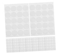 Cabilock 1 Jeu Bougie Mèche Autocollant Verser Tasses Torche Cire Chaude Bougeoir Ruban Mousse pour Bricolage Fabrication De Bougies Bricolage Autocollants Papier Blanche 20 Pièces