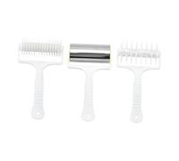 Cabilock 1 Jeu Kit De Outils Pour Pizza Acier Inoxydable À Pâte Roue Pique Pâte Et Poinçon Accessoires Pour Pâtisserie 3 Pièces