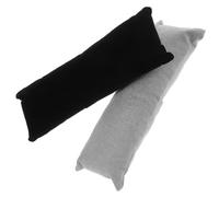 Cabilock 1 Jeu Oreiller D'affichage De Montre Afficher Matelas Double Taie d'oreiller en Satin Bac À Bijoux Oreiller Dur Supplémentaire Accessoires Matériau Composite Black 2 Pièces