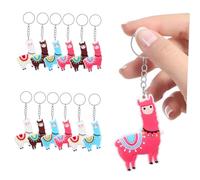 Cabilock 1 Jeu Porte-clés Adorable Chaînes Clés Anneau Clé Mignon Clés De Caricature Duveteux Porte-clés Mignon Pendentif De Trousseau Porte-clés Enfants Pvc 12 Pièces