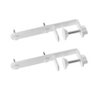Cabilock 1 Paire Supports de Panneau perforé Support de Type Clip Connecteur de Capuchon de Colonne Fixation de Table Accessoires de Rangement Supports de Bureau à Panneaux perforés Le Fer