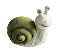 Cabilock 1 Pc Escargot Solaire Figure D'escargot Sculpture D'escargot Statue d'animal De Jardin à LED Statue D'escargot De Jardin Modèle D'escargot Spot Exterieur Résine Bureau Ornements